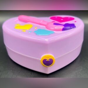 Mattel Polly Pocket Lavender Heart Box